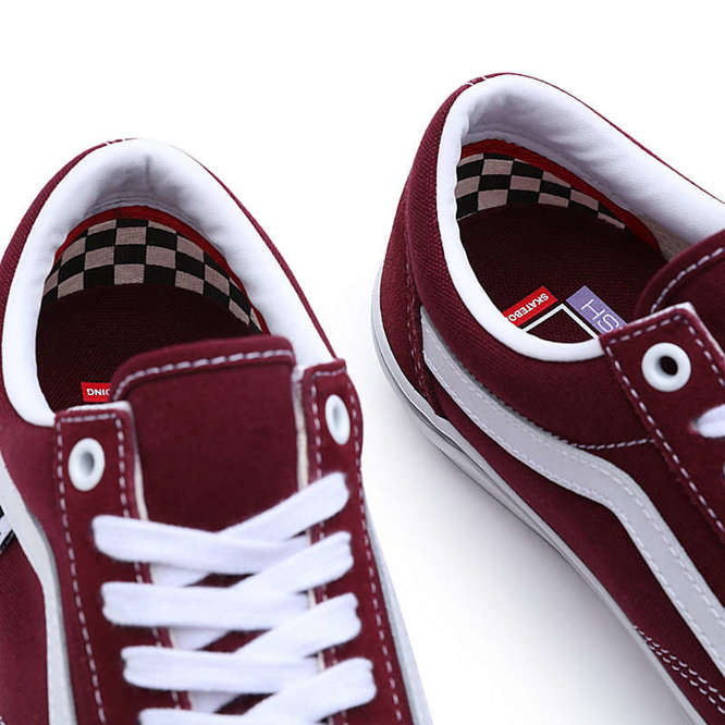 Vans Skate Old Skool (Port/True White)