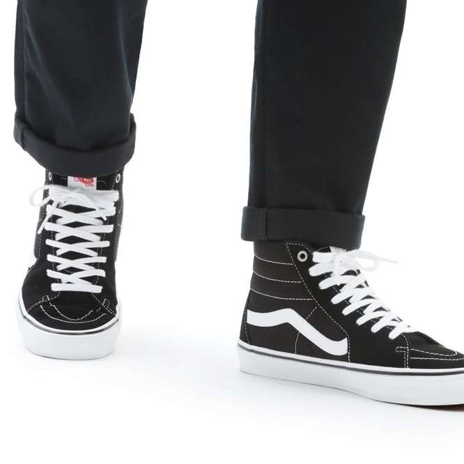 Vans Skate SK8-Hi (Black/White)