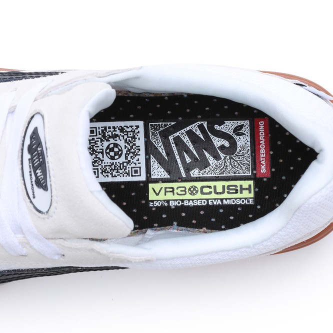 Vans Skate Zahba (White / Black / Gum)