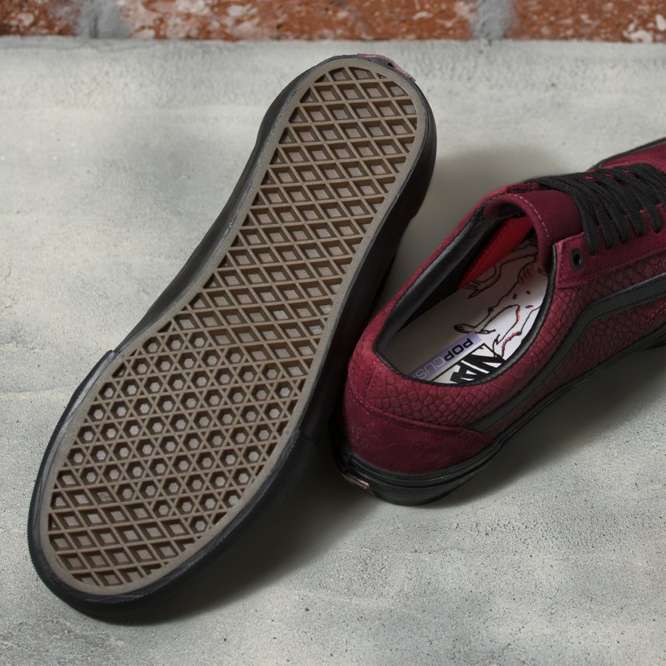 Vans Skate x Breana Geering Old Skool (Port / Black)