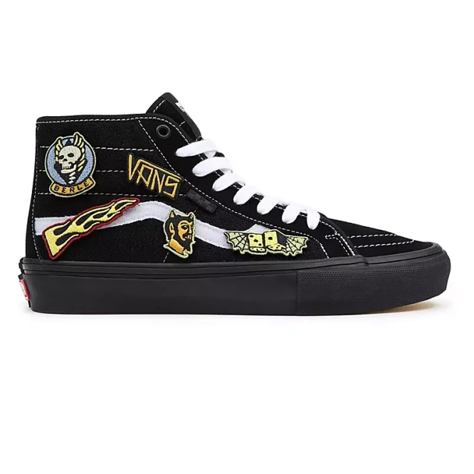 Vans x Elijah Berle Skate Sk8 Hi Decon Black Black