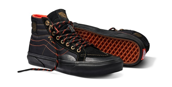 Vans x Spitfire Wheels Skate Sk8-Hi Reissue (Black/Flame)