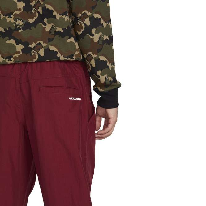 Volcom x MACBA Life Track Pants (Cabernet)