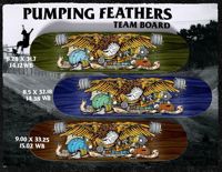 Antihero Pumping Feathers Team Board 8.28" x 31.7"
