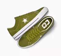 CONS One Star Pro Classic Suede (Trolled Green/White/Black)