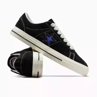 Converse CONS x Quartersnacks One Star Pro (Black / Egret / Hyper Blue)