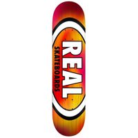 DECK REAL SKATEBOARDS TIE DIE OVAL 8.38"