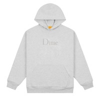Dime Classic Chenille Logo Hoodie (Heather Gray)