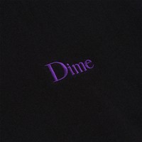 Dime Classic Small Logo Crewneck (Black)