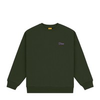 Dime Classic Small Logo Crewneck (Forest Green)