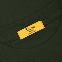 Dime Classic Small Logo T-Shirt (Forest Green)
