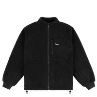 Dime Polar Fleece Sherpa Zip (Black)