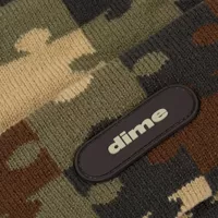 Dime Puzzle Fold Beanie (Camo)