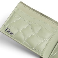 Dime Quilted Bifold Wallet (Sage)