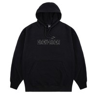 Grey Area Chenille Hoodie (Black)