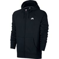 NIKE SB SB Icon Full Zip SWEATSHIRT Black / White