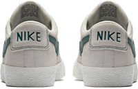 Nike SB Blazer Low shoes (Summit White / Deep Jungle)