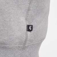 Nike SB Cain Skate Hoodie (Dark Gray Heather / White)