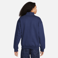 Nike SB Copy Shop Half Zip Fleece Skate Pullover (Midnight Navy)