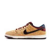 Nike SB Dunk Low Pro (Celestial Gold / Black / Dark Team Red)