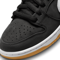 Nike SB Dunk Low Pro ISO (Black / White / Gum Light Brown)