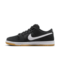 Nike SB Dunk Low Pro ISO (Black / White / Gum Light Brown)