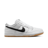 Nike SB Dunk Low Pro ISO (White / Black / Gum Light Brown)