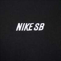 Nike SB Essential Skate Hoodie (Black / White)