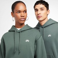 Nike SB Essential Skate Logo Hoodie (Vintage Green / White)