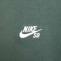 Nike SB Essential Skate Logo Hoodie (Vintage Green / White)