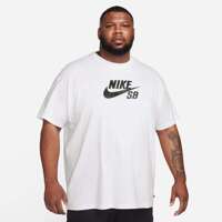 Nike SB Logo Skate Tee (White/Black)