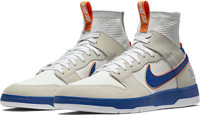 Nike SB X Medicom Dunk High Elite QS Shoes (White / College Blue)