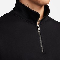 Nike SB Y2K 1/4-Zip Fleece Skate Pullover (Black)