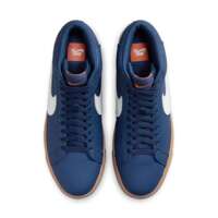 Nike SB Zoom Blazer Mid ISO (Navy / White / Navy / Gum Light Brown)