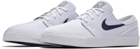 Nike SB Zoom Stefan Janoski CNVS shoes (White / Obsidian)