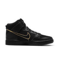 Nike SB x FAUST Dunk High Pro (Black / Black / Metallic Gold)