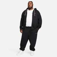 Nike Solo Swoosh Fleece Pants (Black/White)