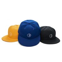 POLAR SKATE CO. BASIC HAT CANVAS CAP (YELLOW)