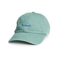 POLAR SKATE CO. BASIC HAT WAVY SKATER CAP (DUSTY GREEN)