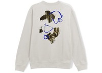 Poetic Collective Strokes Crewneck Sweater (Ivory)