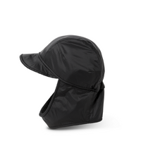 Polar Skate Co. Ripstop Luke Flap Cap (Black)