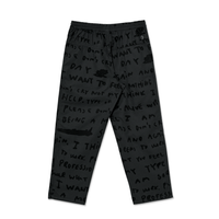 Polar Skate Co. Sad Notes Surf Pants (Graphite)