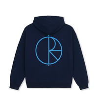 Polar Skate Co. Stroke Logo Dave Hoodie (Dark Blue)