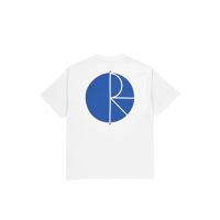 Polar Skate Co. T-Shirt Fill Logo Tee (White/Blue)