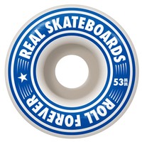 Real Skateboards Classic Oval (Blue) 7.75" Complete Skateboard