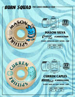 Spitfire Wheels Formula Four Curren Burn Squad Radial Full 99DU 56 mm