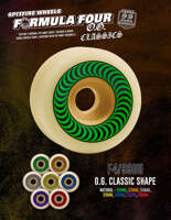 Spitfire Wheels Formula Four O.G. Classics (Green) 99DU 52 mm