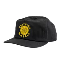 Spitfire x Gonz Shmoo Classic 5 Panel Snapback (Black/Yellow)