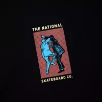 The National Skateboard Co. Office Politics Prizefight Tee (Black)