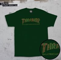 Thrasher Davis Tee (Forest Green)